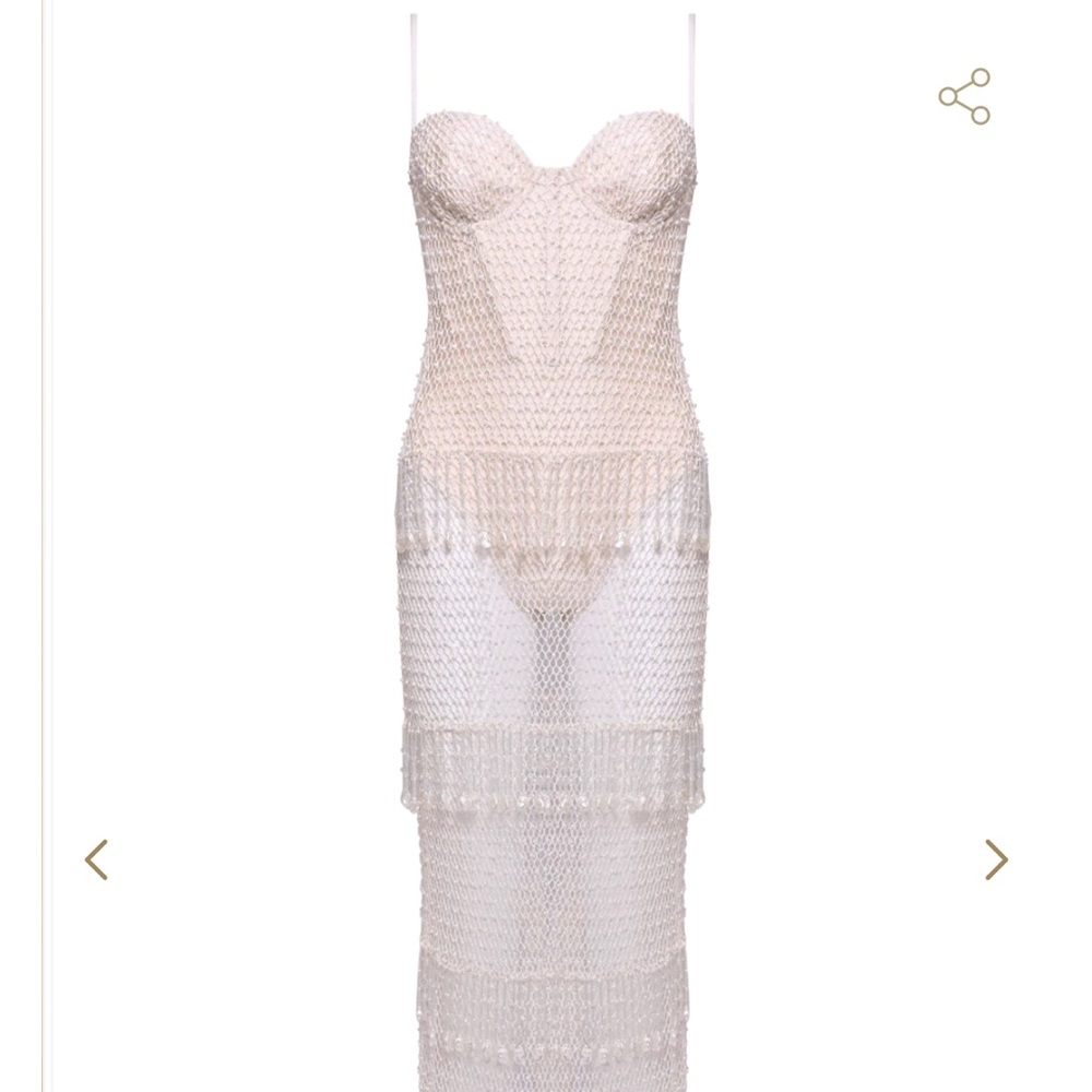 CROCHET BLOOM BEACH DRESS - Picture 3 of 5
